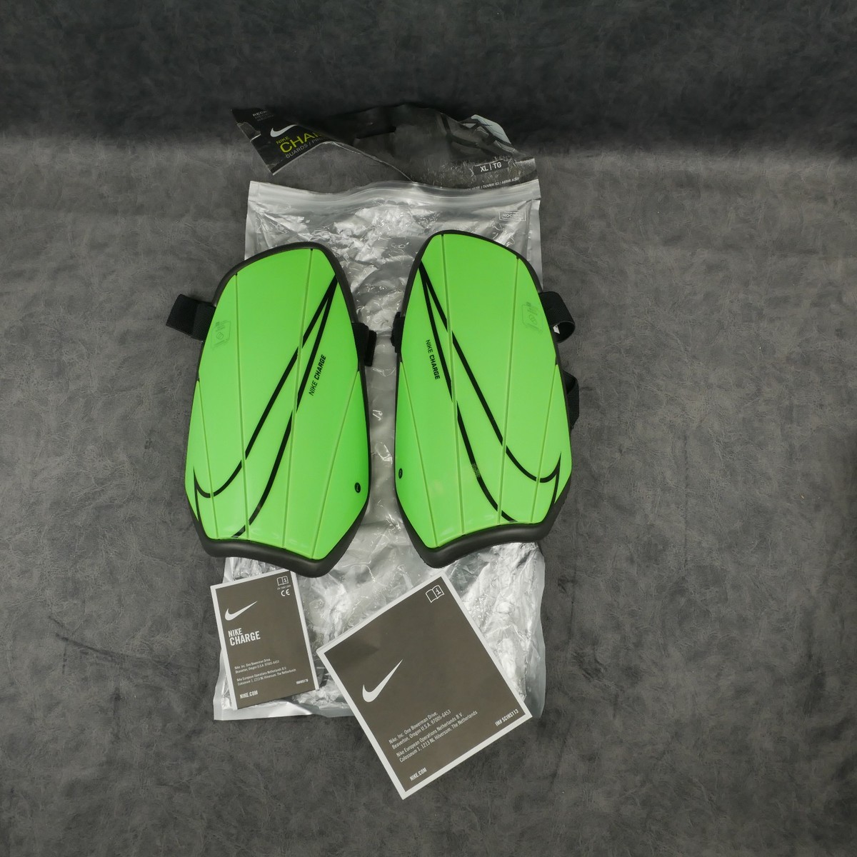 ボード Shin Guards Nike NK charge GRD SP2164 398 Green Size XL Soccer