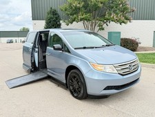 2011 Honda Odyssey EX-L HANDICAP WHEELCHAIR REMOTE PWR RAMP w/EZ-LOCK 87K Mls!