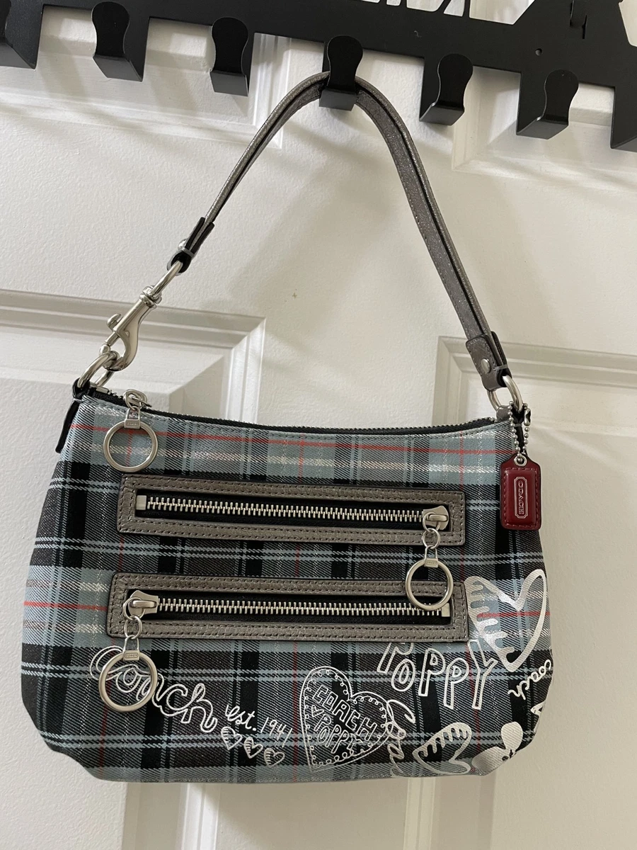 Coach Poppy Plaid Shoulder Bag Bags & Handbags for Women for sale