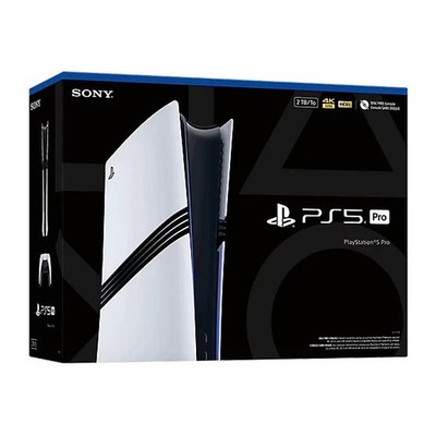 Sony PlayStation 5 Pro PS5 Pro Console 2TB SSD Digital Edition White Sealed NEW