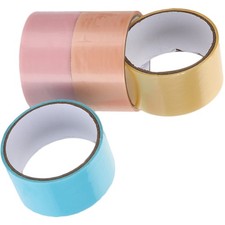 4 Rolls of Decorative Sticky Tapes Balls Making Tapes colored tape kids tapes