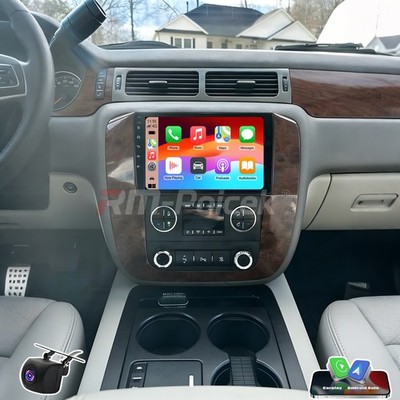  Para GMC Yukon Chevy Tahoe Suburban 2006-2014 CarPlay Estéreo 9'' HD Táctil WIFI