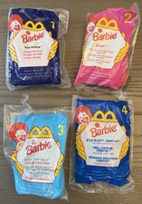 McDonald's 1998 Barbie figurines Happy Meal Toys - Complete Set of 4