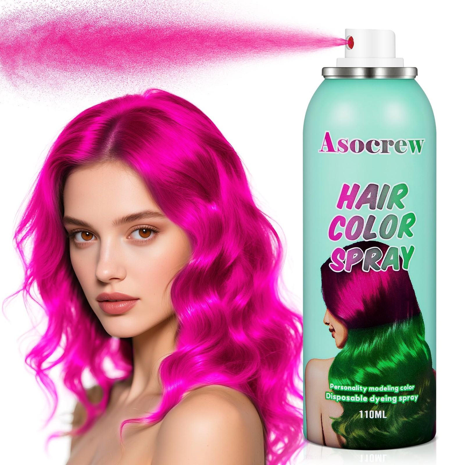 Spray,hair Spray Temporary For Women Kids Men,washable Tempo