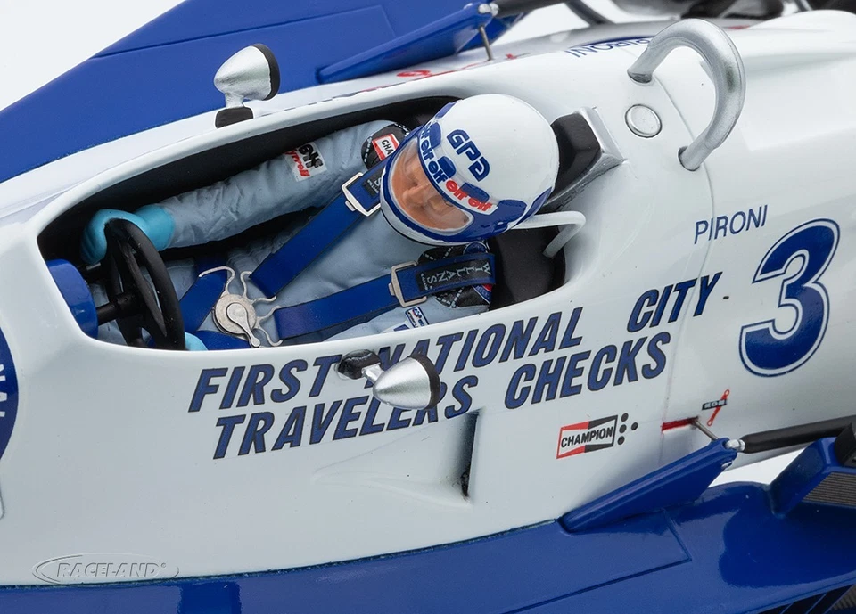 Tyrrell 008 Cosworth V8 F1 elf GP Monaco 1978 Didier Pironi, Spark 1:18, 18S721 - Bild 4 von 4