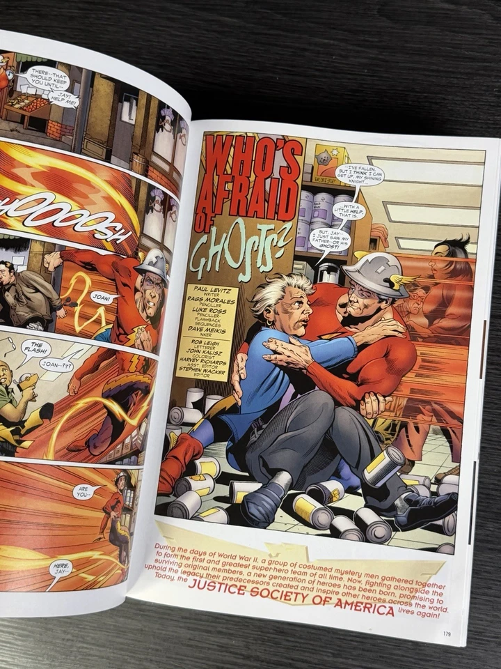 JSA Justice Society of America Omnibus HC Vol. Tapa dura mala 3 páginas limpias nítidas Foto 4 de 4