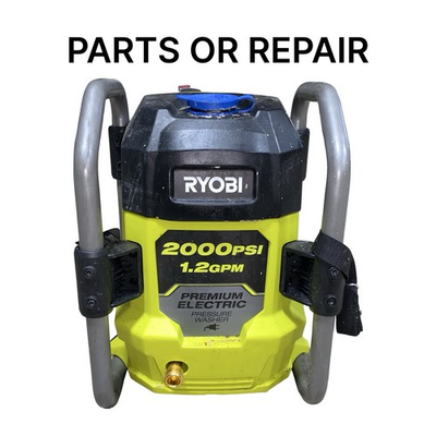 #ad Ryobi RY142022 2000 PSI Electric Pressure Washer – FOR PARTS REPAIR – Unit Only $79.00