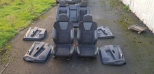 VAUXHALL ZAFIRA B MK2 VXR HALF LEATHER RECARO INTERIOR SEATS & DOOR CARDS 05-14