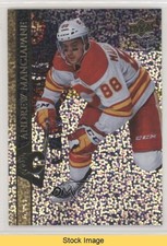 2020-21 Upper Deck Speckled Rainbow Foil Andrew Mangiapane #280 READ 1gi