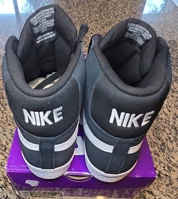 Nike SB Zoom Blazer Mid Black/White Men's Skateboard Size 13