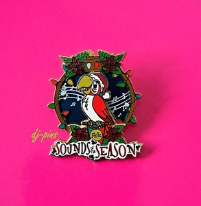 Disneyland Christmas 2016 Tiki Room Bird Fritz Sounds of the Season LE Pin