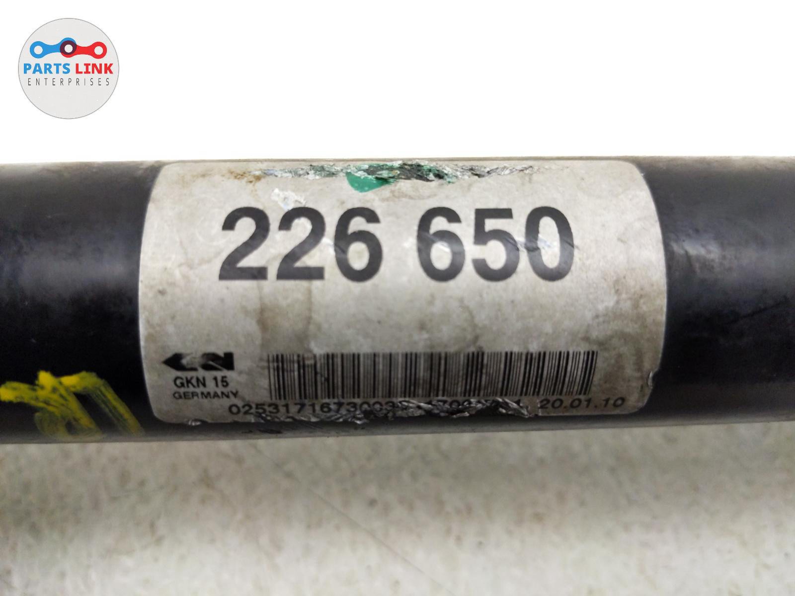 2008-2014 FERRARI CALIFORNIA F149 REAR LEFT OR RIGHT AXLE SHAFT CV HALF U-JOINT