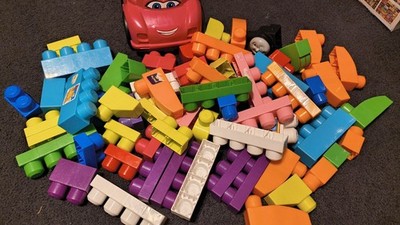 89 Mega Blocks (Toddler and Babies first Builder Blocks)