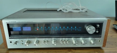 Vintage Pioneer SX-737 AM/FM Stereo Receiver Tested Works !!!