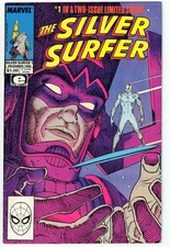 Silver Surfer #1 (1988) Marvel Epic Comics Galactus Appearance Key Issue NM