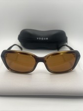 VOGUE VO 2964-SB W656/13 DARK HAVANA SUNGLASSES FRAMES ONLY 55-17-135 W/CASE
