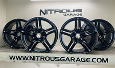 20" Porsche OEM Factory Panamera Turbo Gloss Black Wheels SNOW WINTER RIMS 207B