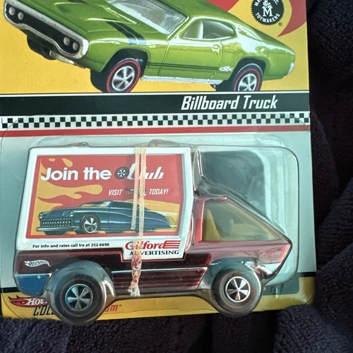 R9-56 HOT WHEELS 2006 REDLINE CLUB - BILLBOARD TRUCK - #6430/6567 - RED - NIB