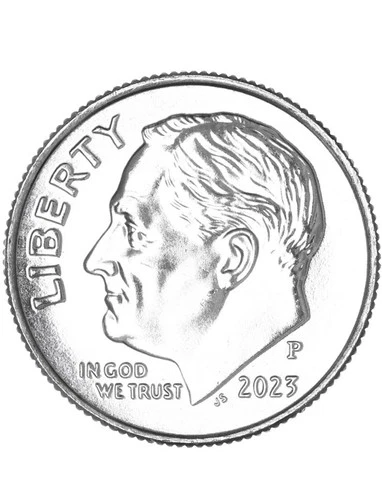 2023 P  BU  UNC   ROOSEVELT DIME