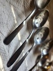 Lot 6 Vintage Antique Serving Slotted and Solid Spoons Oneida WM Rogers Imperial — photo 3