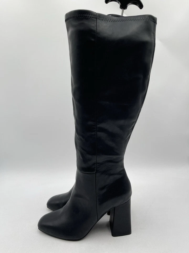 Madden Girl Women’s Wesleyy Black Tall Knee High Boots Size 7 WC - Image 3 of 4