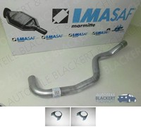 Imasaf Auspuff Mittelrohr MSD für Volvo 240 2.1 Turbo