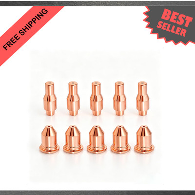 Plasma Cutting Electrode Nozzle Tips Set 0.035 Inch 0.9mm for IPT-45 Torch 45