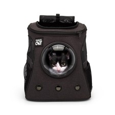 Fat Cat Backpack Carrier - Airline Approved Cat Carrier with Space Capsule Bu...