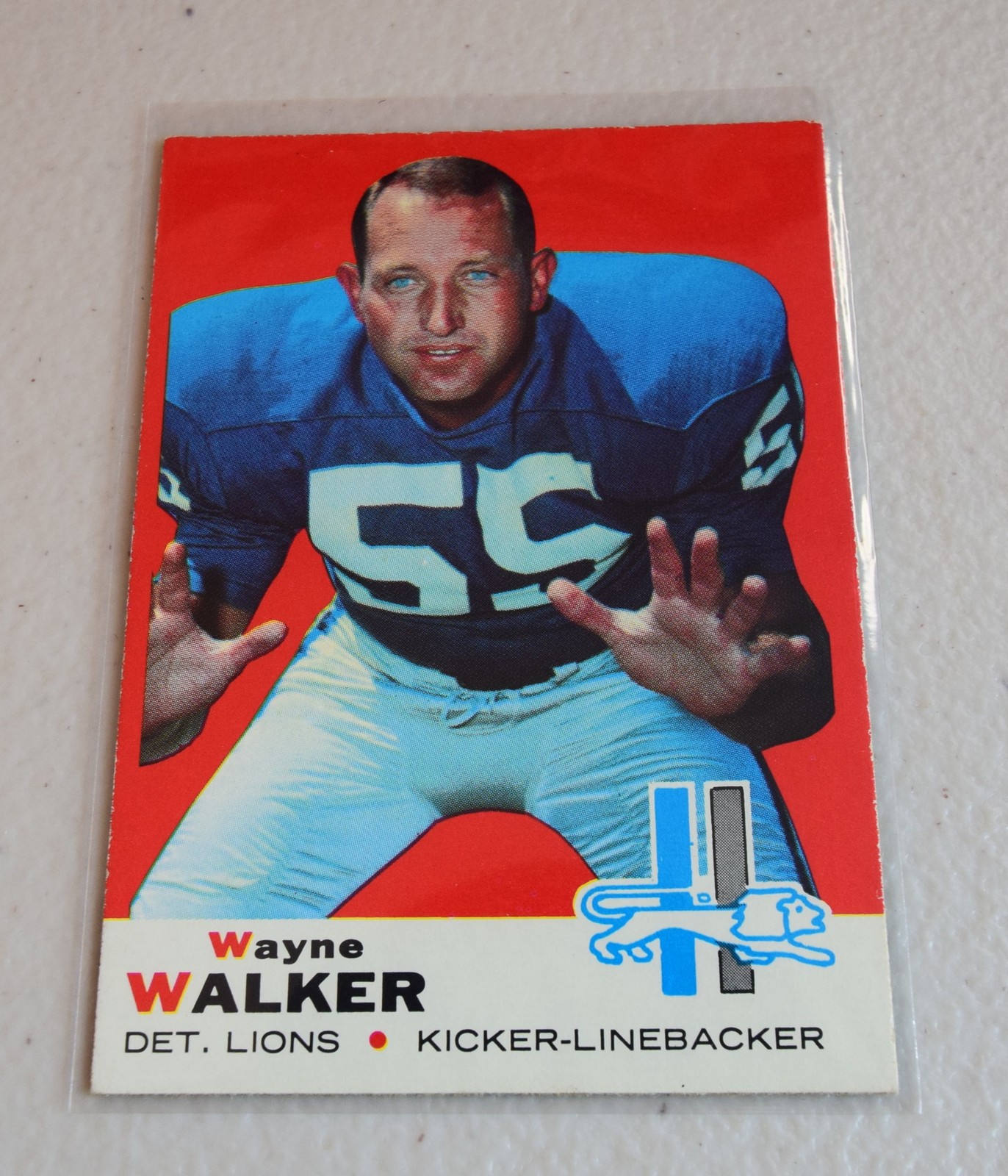 1969 Topps #54 Wayne Walker