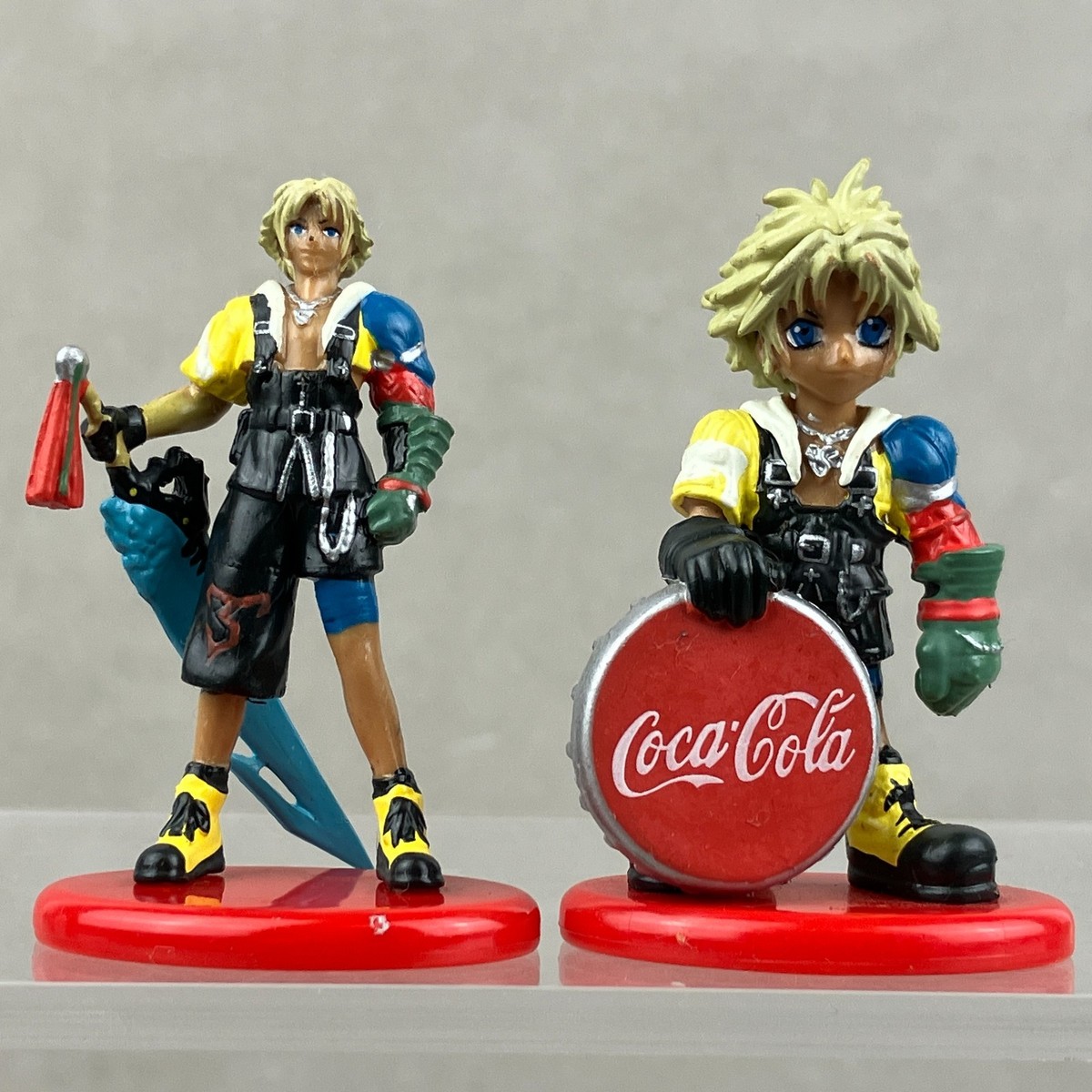 Final Fantasy X 10 All Characters Coca-Cola x Squaresoft Mini