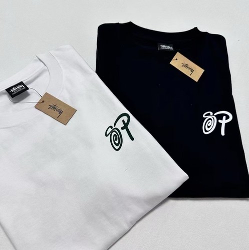 Stussy T Shirt Unisex Short Sleeves Black & White Optional 100% Cotton Size S-XL - Picture 16 of 46