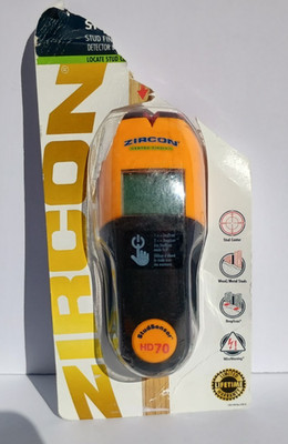 Zircon StudSensor HD70 Stud Finder Wood Metal AC Wire Detector