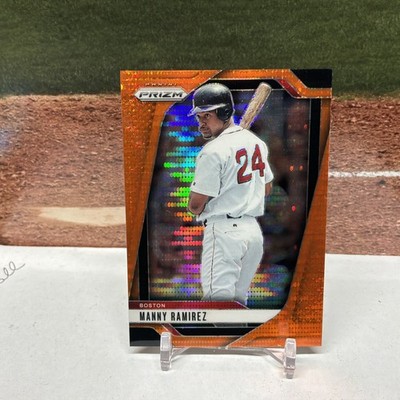 2025 Panini Prizm Manny Ramirez Orange Pulasr #d/399 