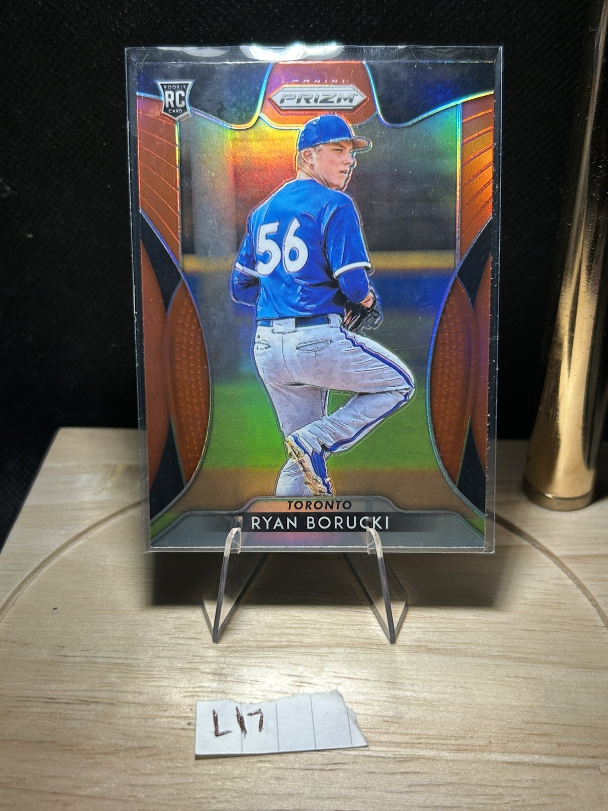 2019 Panini Prizm Tier II Red Prizm Ryan Borucki #168 o4r