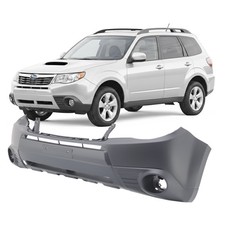 Front Bumper Cover For 2009-2013 Subaru Forester X Xs Xt Touring W Fog Holes Front Bumper Cover For 2009-2013 Subaru Forester X Xs Xt Touring W Fog Holes
