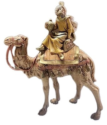 Vtg 1983 Fontanini Depose Italy Wisemen On Camel Nativity King Gaspar 9.5''