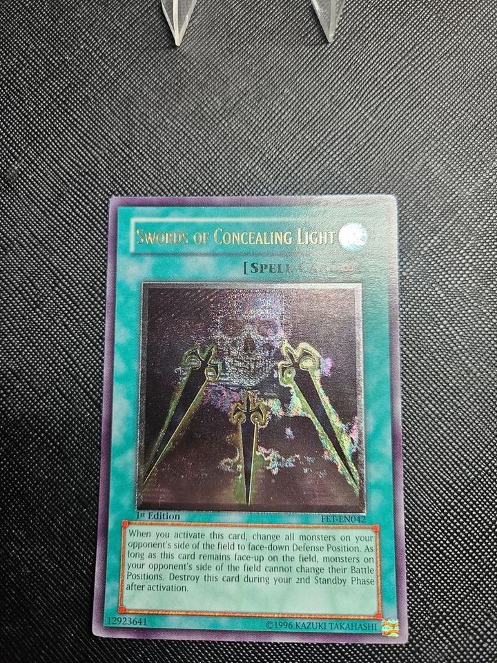 Yu-Gi-Oh Swords of Concealing Light Ultimate Rare NM 1st Edition FET-EN042 - Image 3 of 4