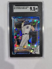 2021 Bowman Ch. Draft Sapph Spencer Torkelson Sgc 9.5