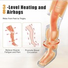 YESKUYAN LEG MASSAGER WITH HEAT AND COMPRESSION, FE-7204B - BLACK — photo 6