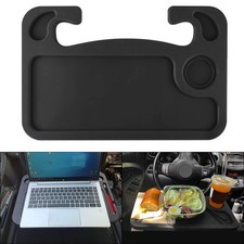 Car Steering Wheel Desk Tray Table for Eating Storing Laptop Fit Most Cars