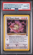 2000 Pokemon Wizards Black Star Promos Team Rocket's Meowth #18 PSA 10 on eBay