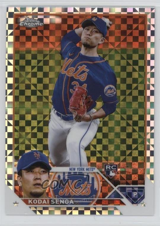 2023 Topps Chrome X-Fractor Kodai Senga #217 1k9t