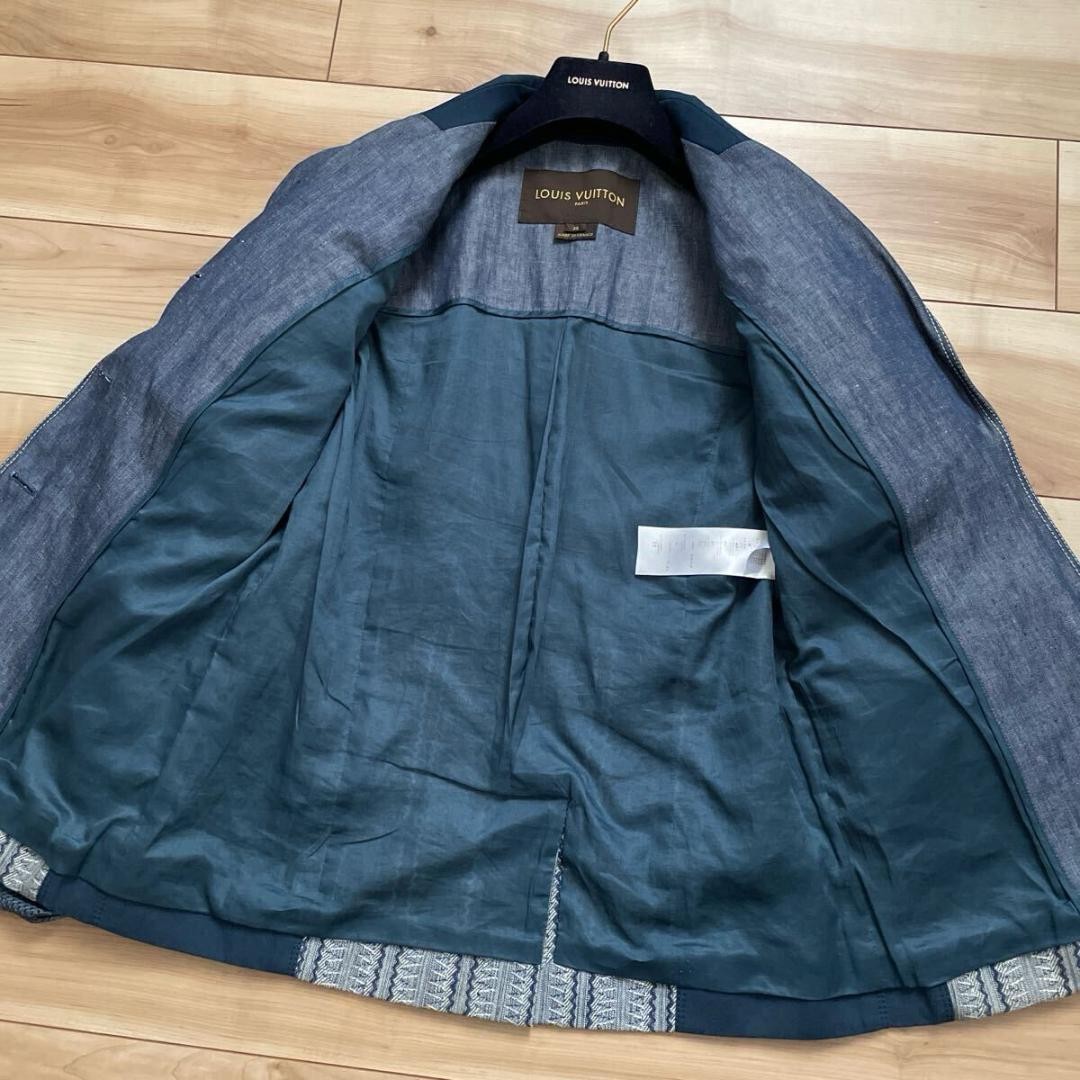 Louis Vuitton Patchwork Chambray Jacket Men’s Sum… - image 4