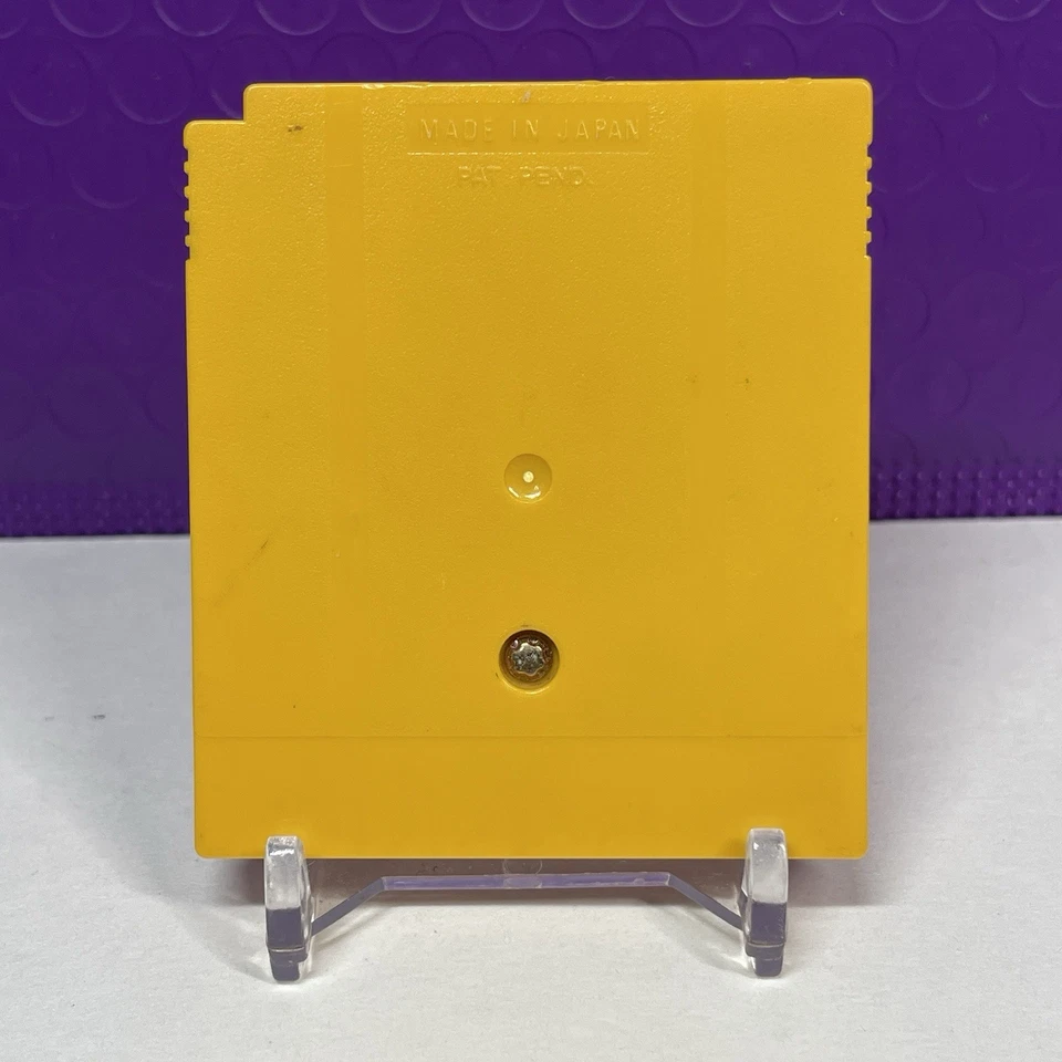 Pokemon Yellow Pikachu Edition (Game Boy, 1999) *New Battery* Authentic - Image 4 of 4