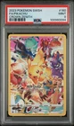 2023 POKEMON SWORD & SHIELD CROWN ZENITH #160 FULL ART/PIKACHU PSA 9