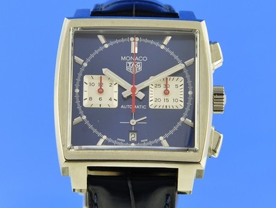 TAG Heuer Monaco blaues Zifferblatt CBL2111.FC6453 vom Uhrencenter Berlin 25342