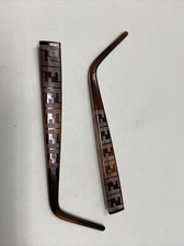 FENDI F 718 238 140mm BROWN TEMPLE ARM PARTS WQ42