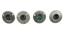 Switchcraft C3M XLR Round Male Panel Mt Connector, Set of 4 - Used, Free Ship