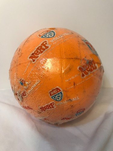 🔥Vintage NERF Foam Volleyball 7" Parker Brothers-NEW/SEALED w/Imperfections!🔥 - Picture 3 of 6