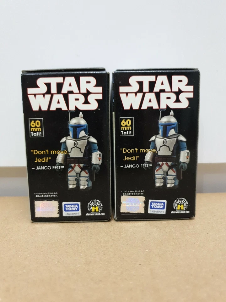 2 x Medicom Tomy Serie 9 Star Wars Kubrick Jango Fett Nuevo y Precintado Foto 2 de 2